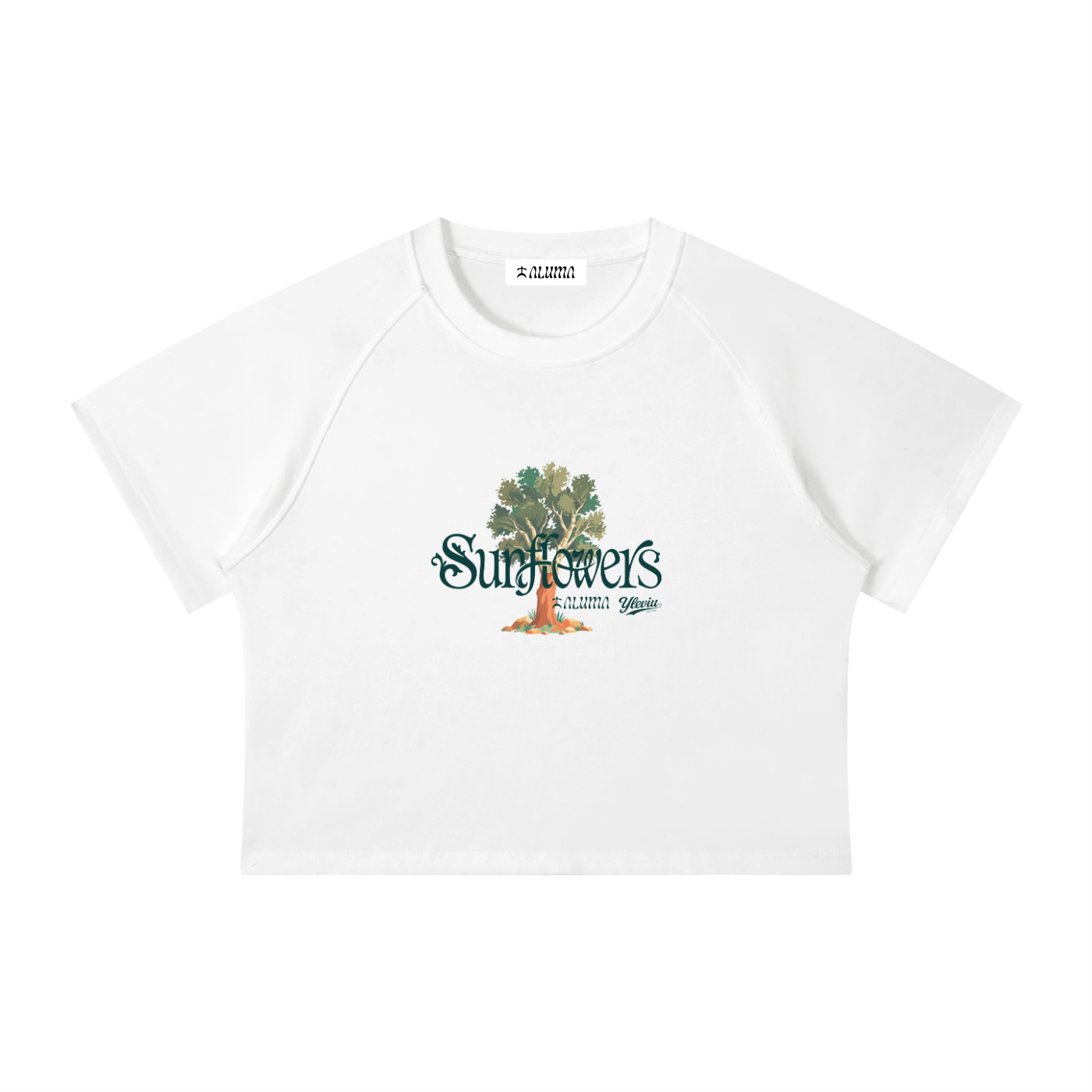 ALUMA | MODULO CROP RAGLAN MINERALE 315G