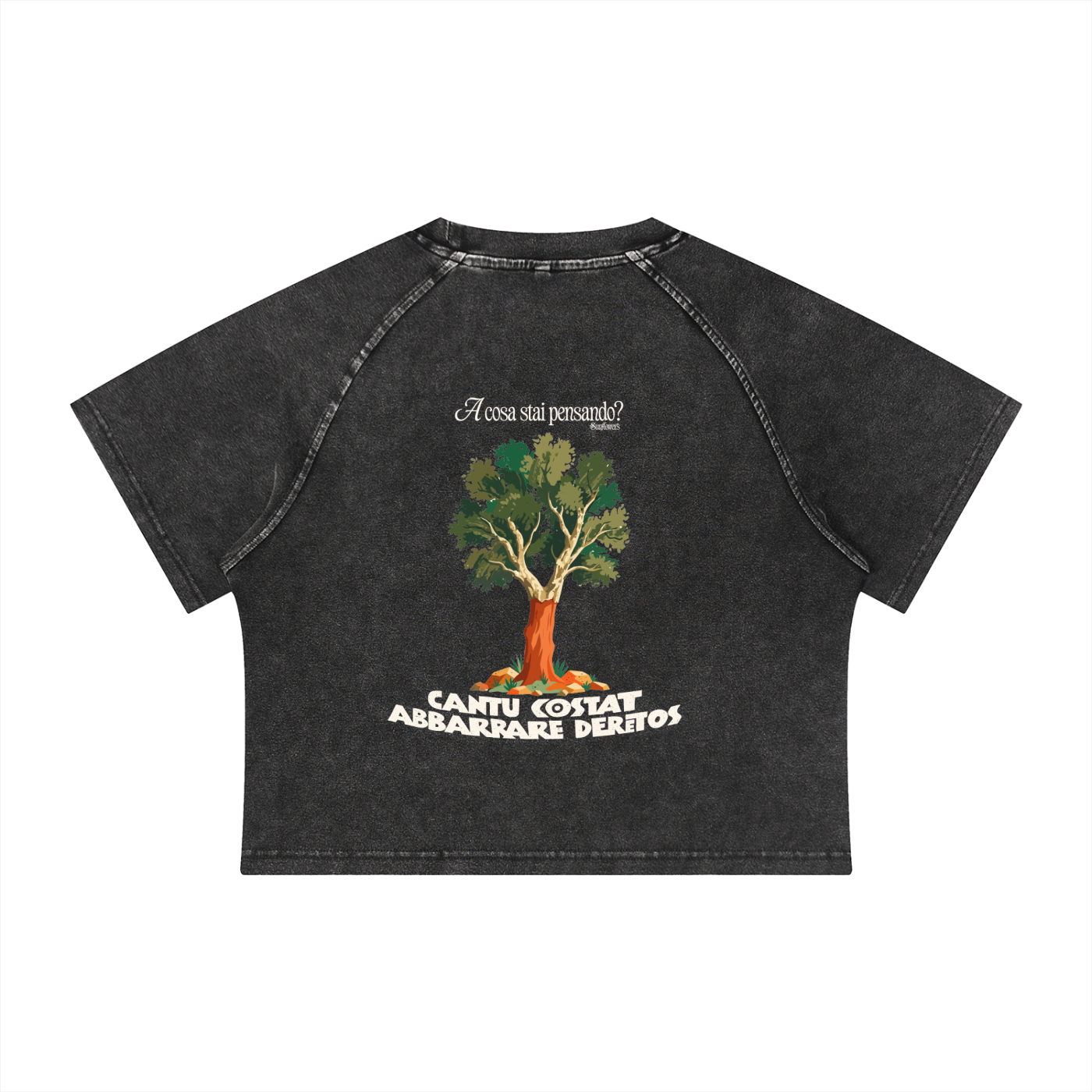 ALUMA | MODULO CROP RAGLAN MINERALE 315G