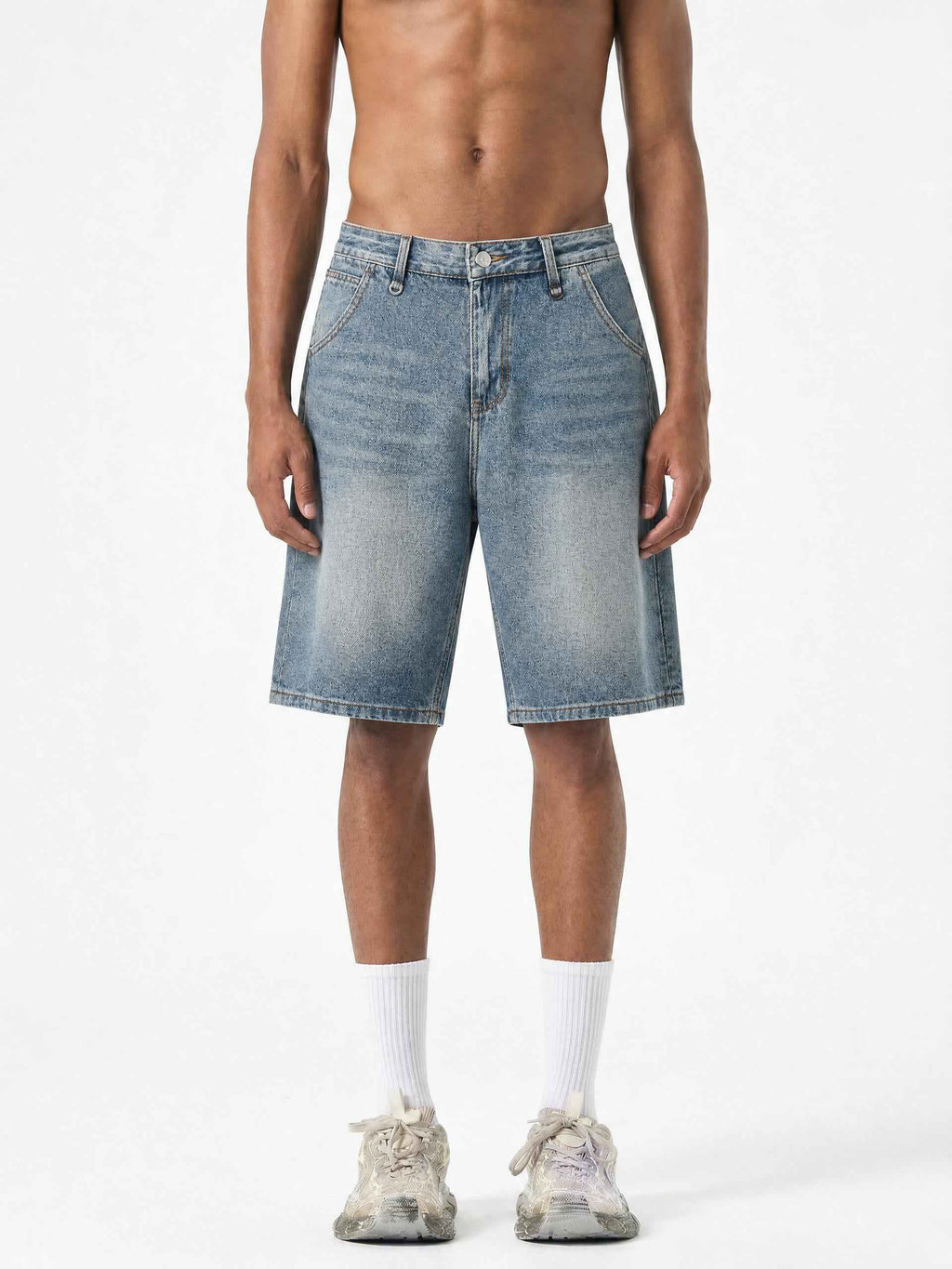 ALUMA | UNITÀ DENIM CROP SUNFLOWERS 360G