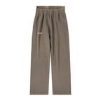 Pantaloni "Vintage Wave" | Cotone Lavato Mid-Rise