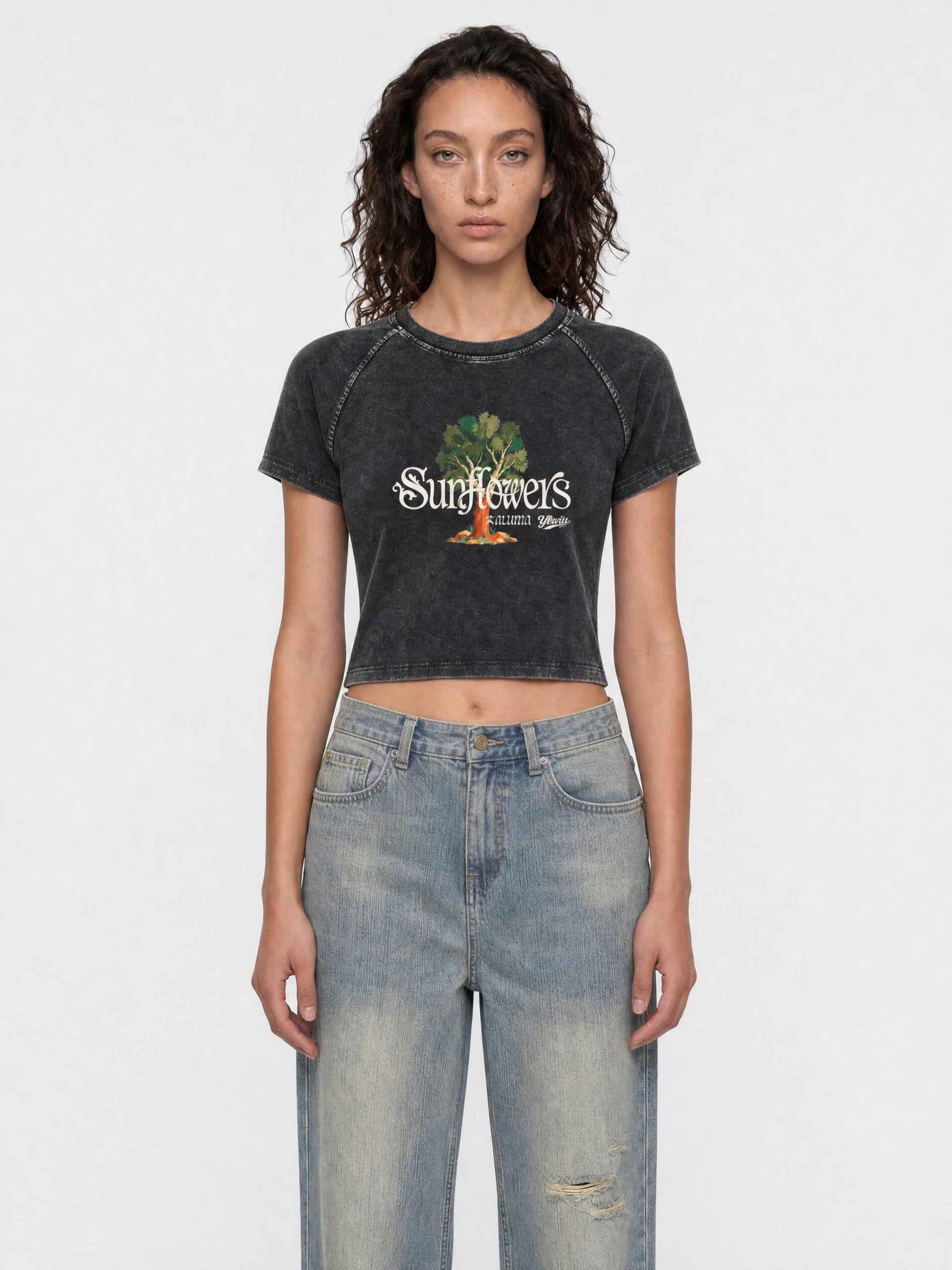 ALUMA | MODULO CROP RAGLAN MINERALE 315G