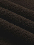 Felpa Quarter-Zip Oversize "Terra Sbiadita" - Raw Edge Aluma