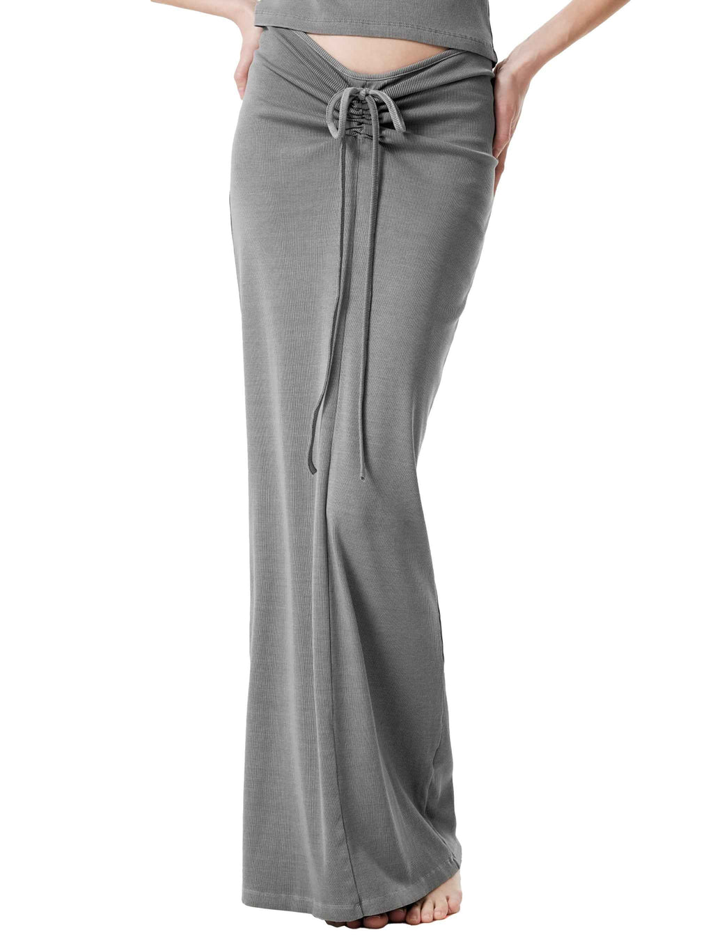 Longuette/Maxi Bodycon in Cotone Stretch - Streetwear Elegante Aluma