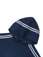 Cropped Hoodie Side Stripe,Felpa Corta con Bande,ALUMA Streetwear,Hoodie Urban Donna,Felpa Boxy Fit,Streetwear Sardo,Tracksuit Cropped Hoodie