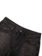 Heavyweight Denim 12oz,Jeans Loose Fit Streetwear,Denim Lavaggio Vintage,Jeans Larghi Uomo,Abbigliamento Streetwear Pesan