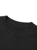 t-shirt boxy pesante,maglietta cotone 230gsm,vintage wash tee,aluma boxy t-shirt,streetwear unisex estiva